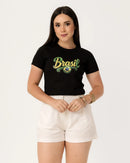 T-Shirt Estampada Brasil